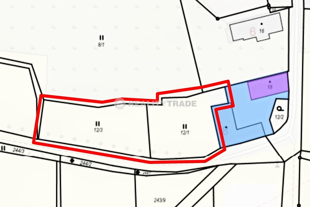 PRODEJ KRÁSNÝCH STAVEBNÍCH POZEMKŮ 1460 M2 S ÚCHVA
