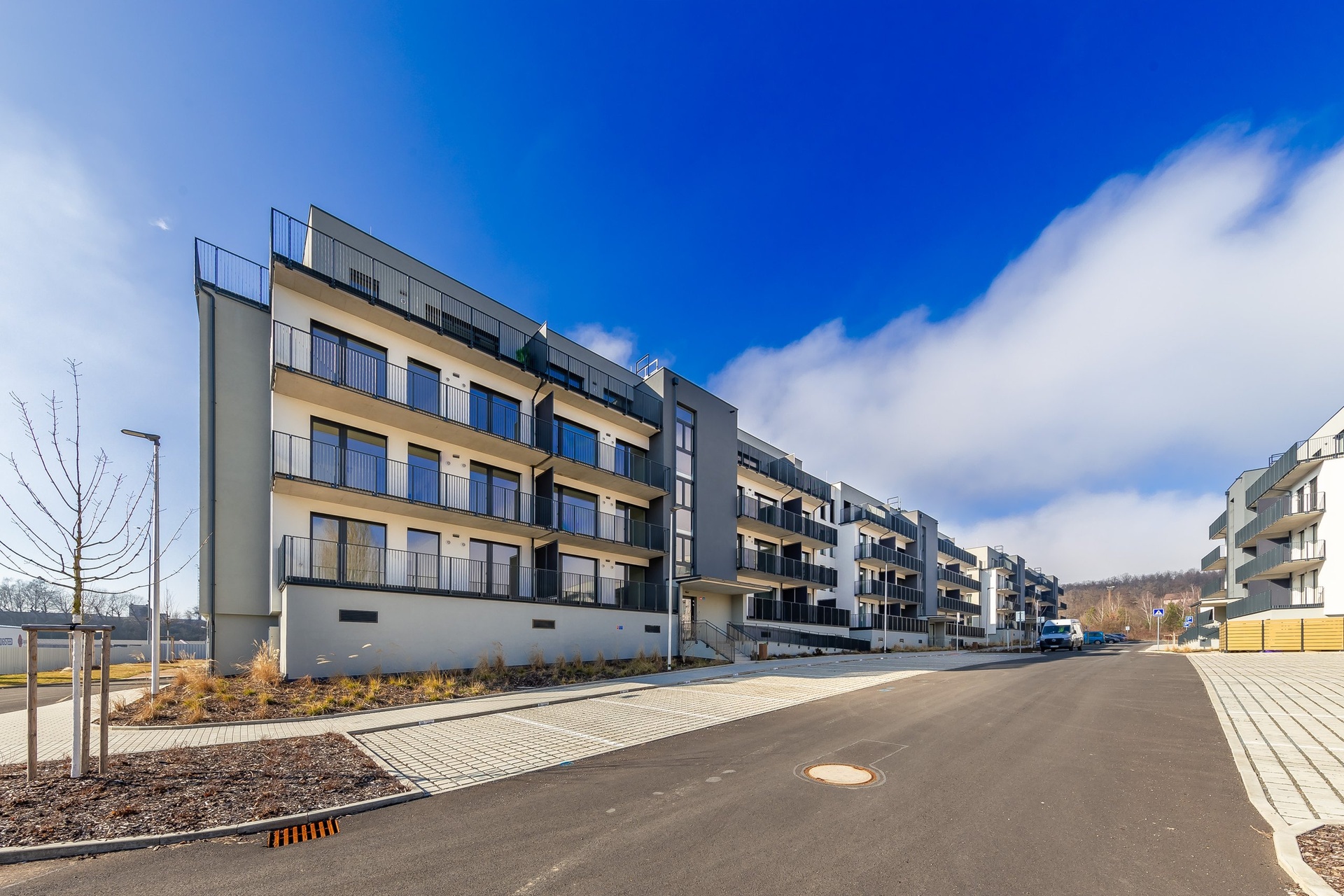 ICON PARK - Pronájem nového bytu 2+KK 48m2 Kladno 