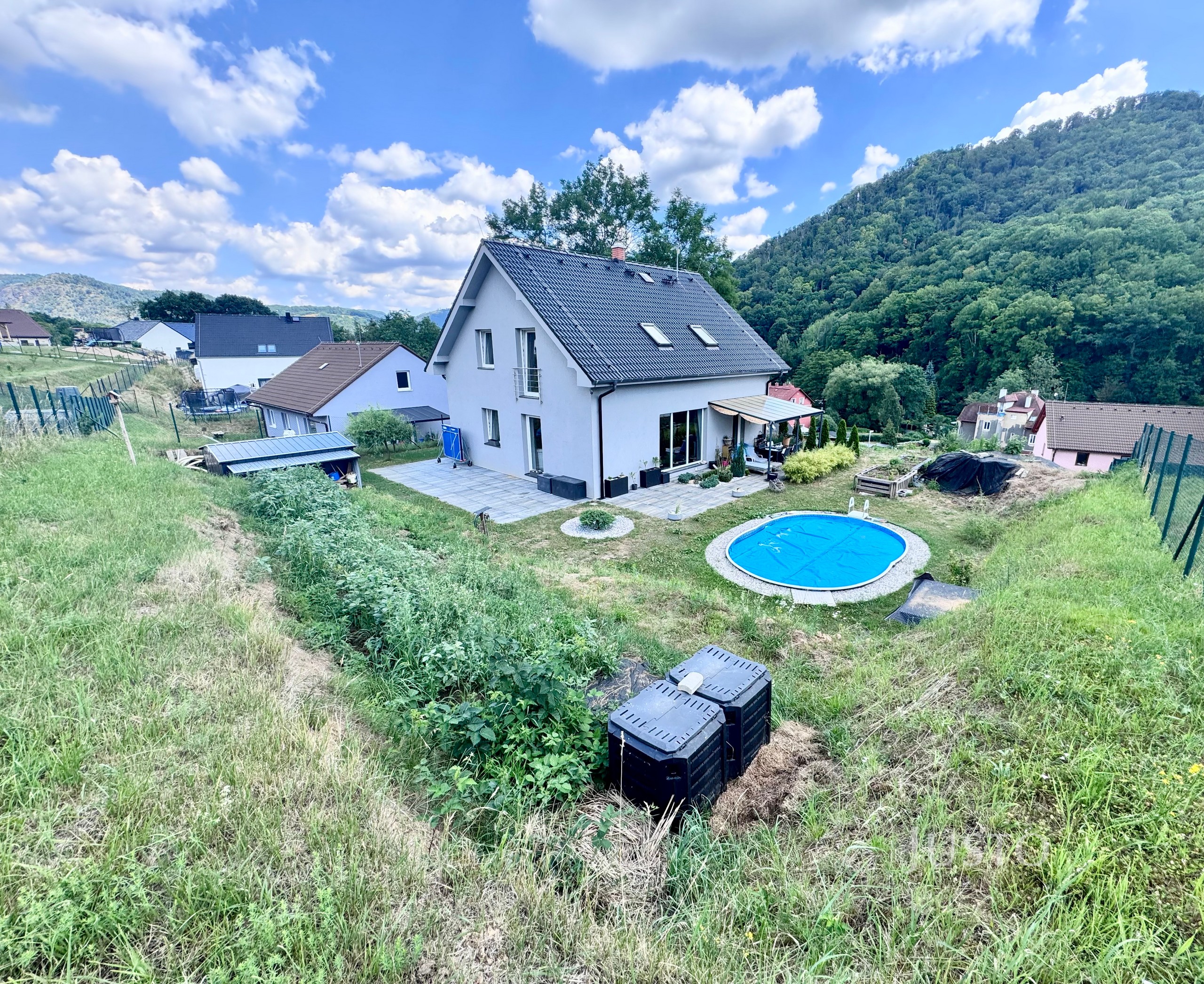Dům 5+kk – Velké Březno, Valtířov – pohled 2