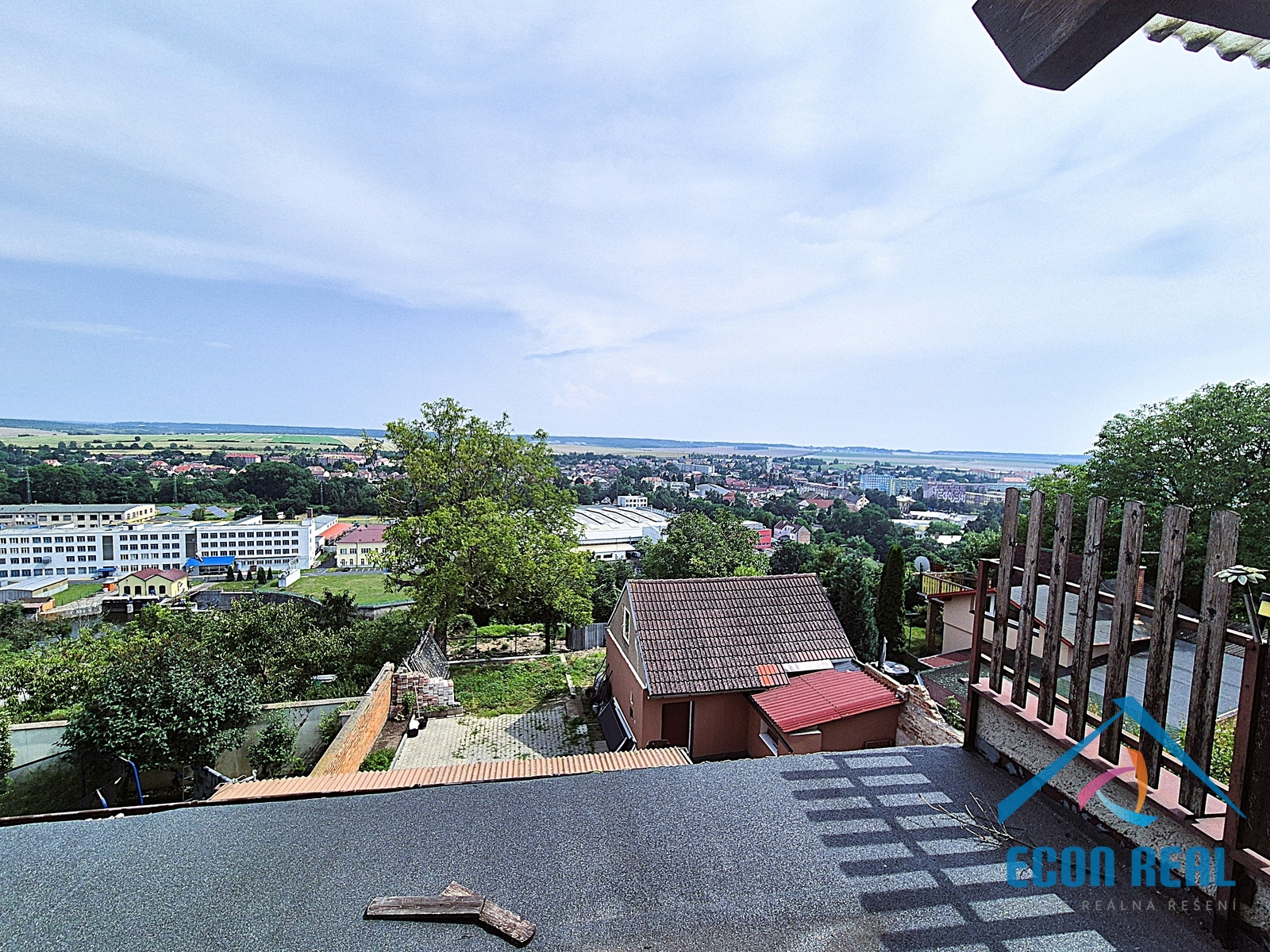 výhled z terasy