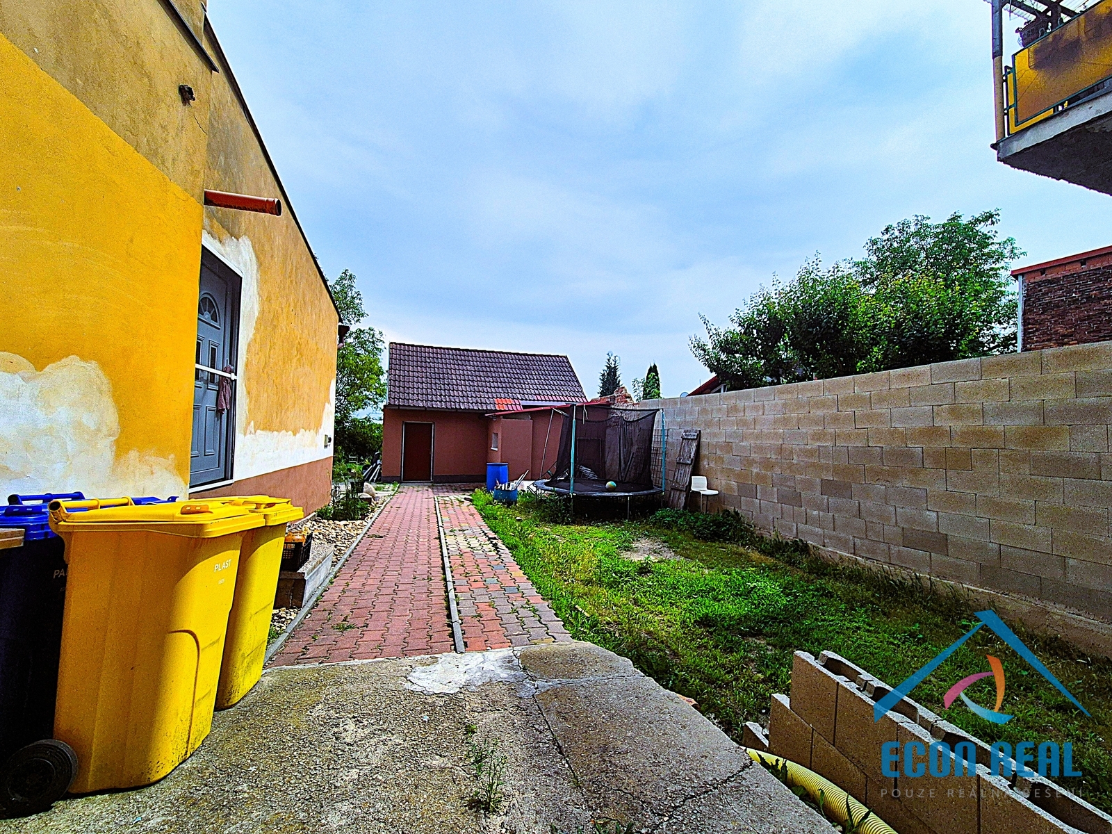 pohled na vnitroblok