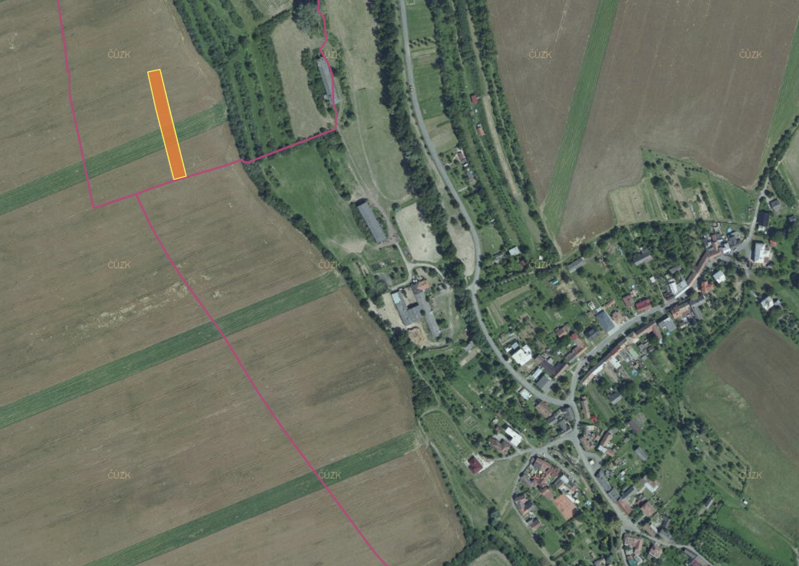 Prodej zemědělské půdy, 2 140 m² Zdounky (okres Kroměříž), obrázek 3