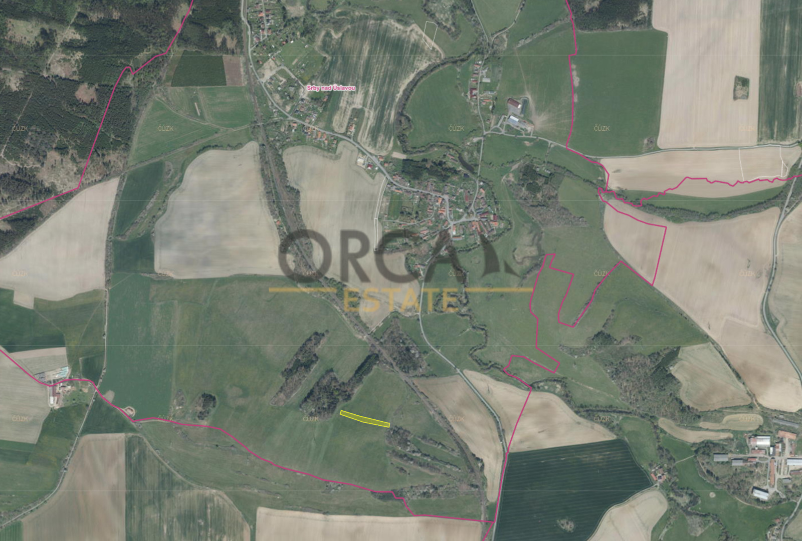 Prodej zemědělské půdy, 2 662 m² Srby (okres Plzeň-jih), obrázek 2