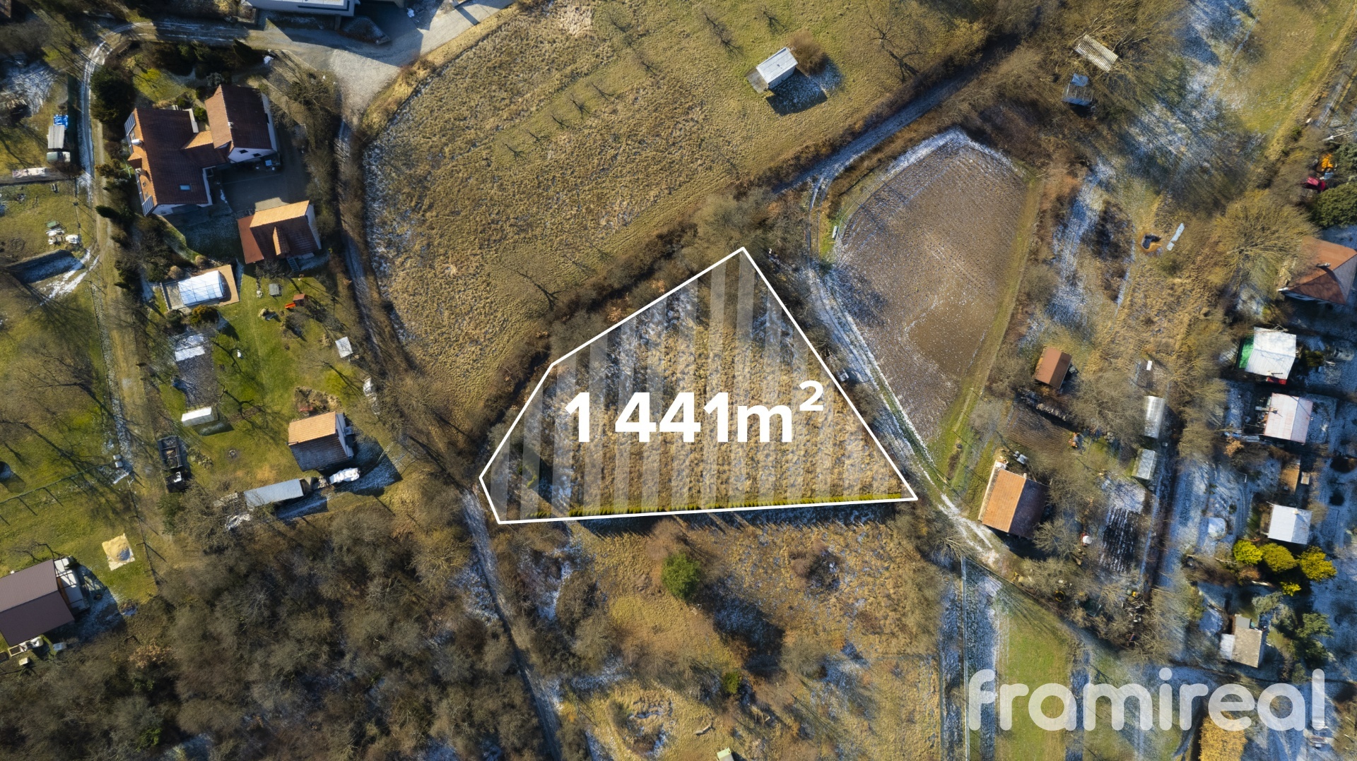 Prodej stavební parcely, 1 441 m² Bílovice nad Svitavou (okres Brno-venkov), obrázek 3