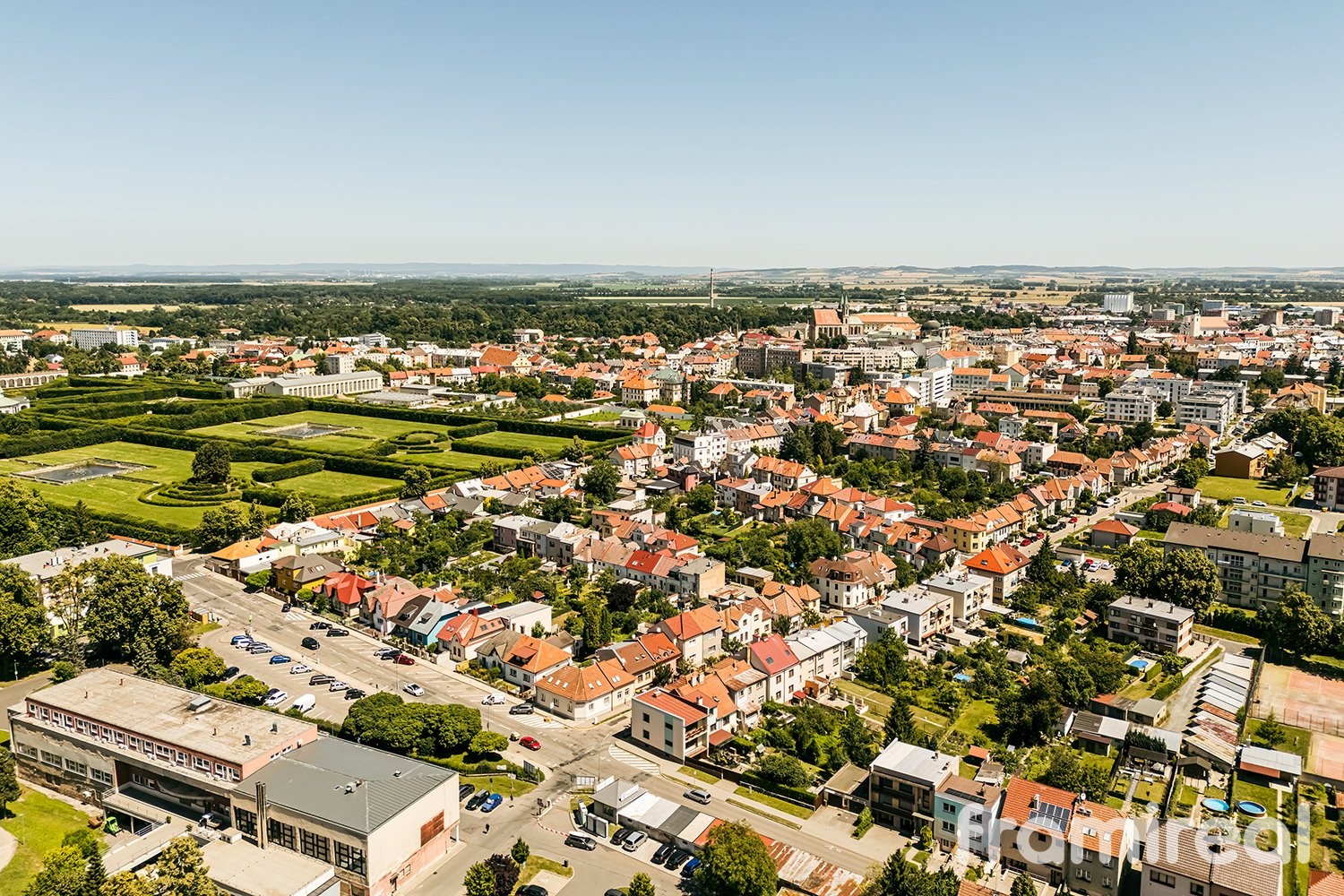 Pohled z dronu