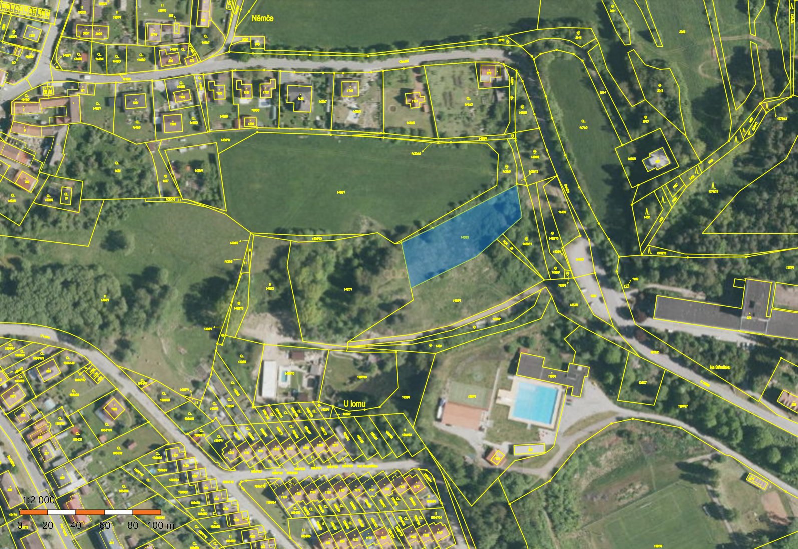 Prodej komerčního pozemku, 11 668 m² Větřní (okres Český Krumlov), U Lomu, obrázek 3