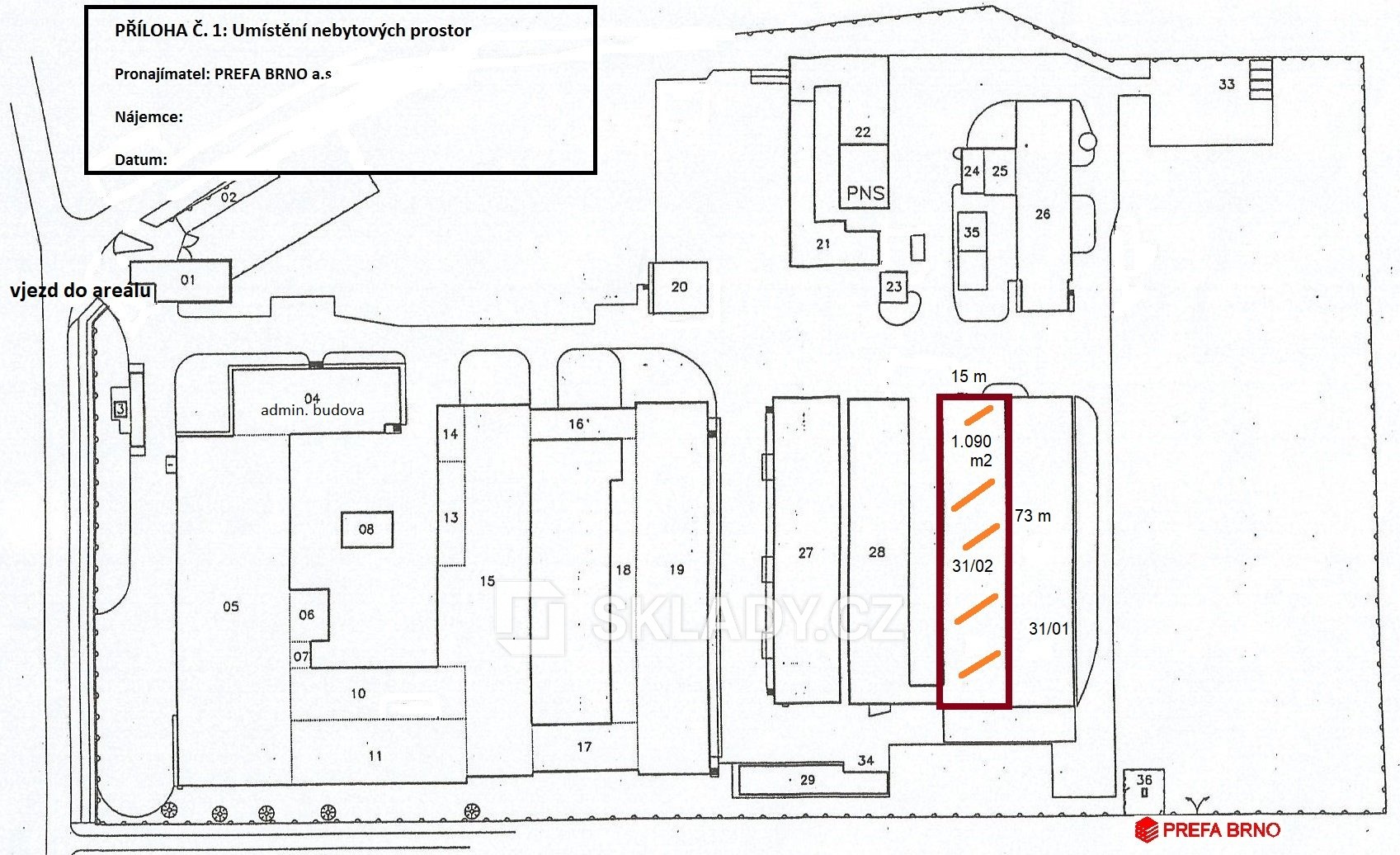 situačka hala č. 31.02