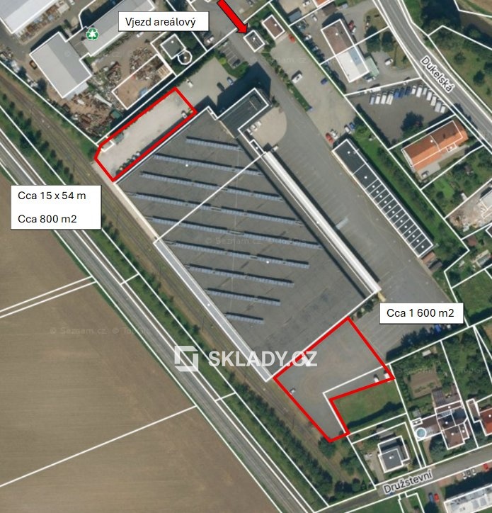 Nový Jičín - odstavné plochy