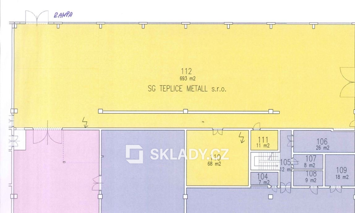 layout 772 m2