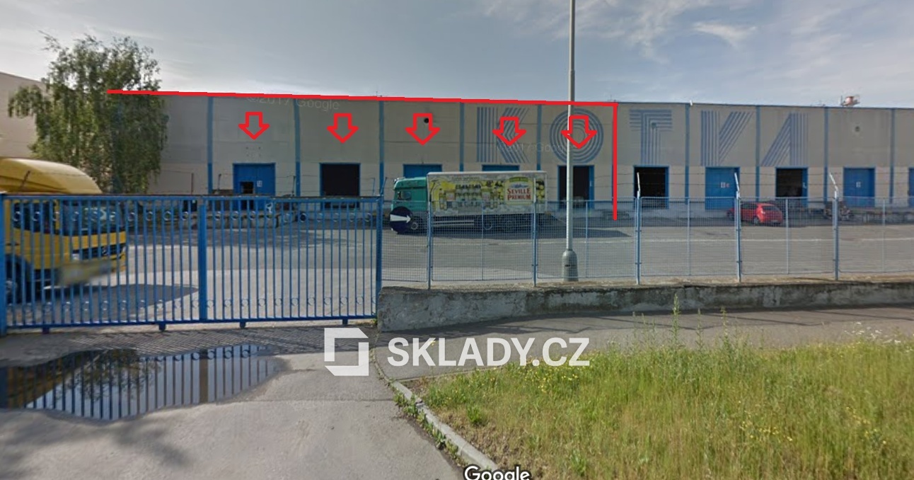 vjezd do areálu
