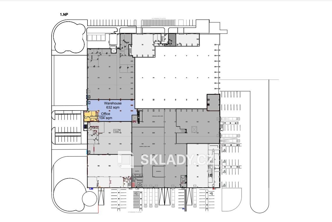 layout 1NP - Říčany
