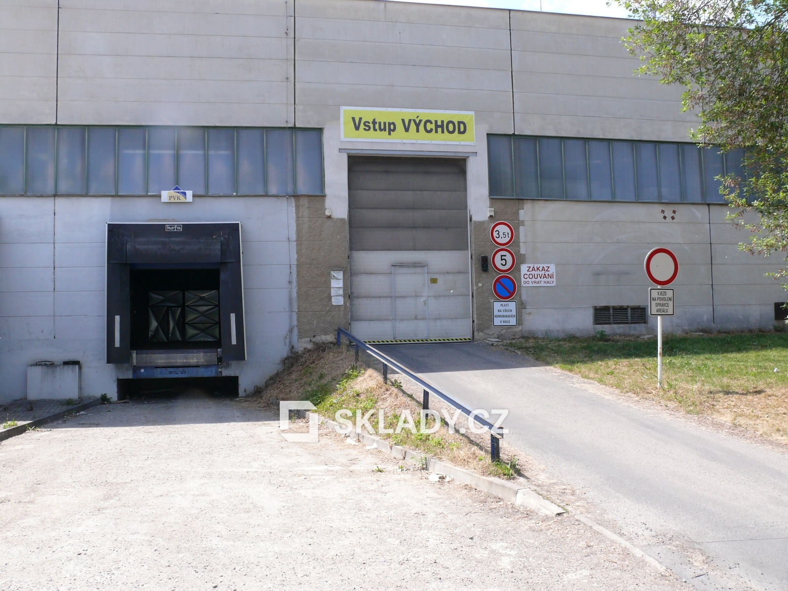 Rampa a vjezd