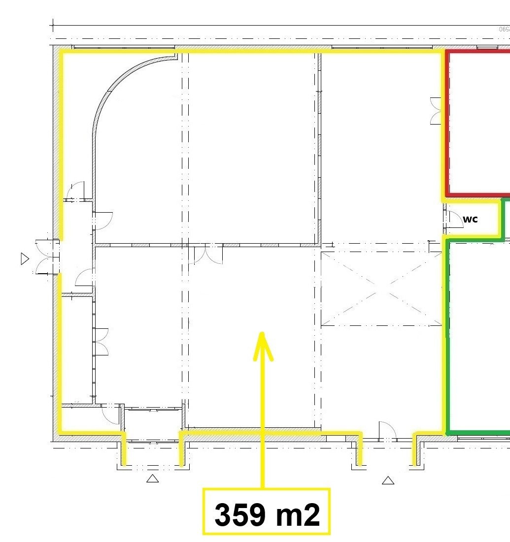 Winebar_plánek_Modletice 359 m2