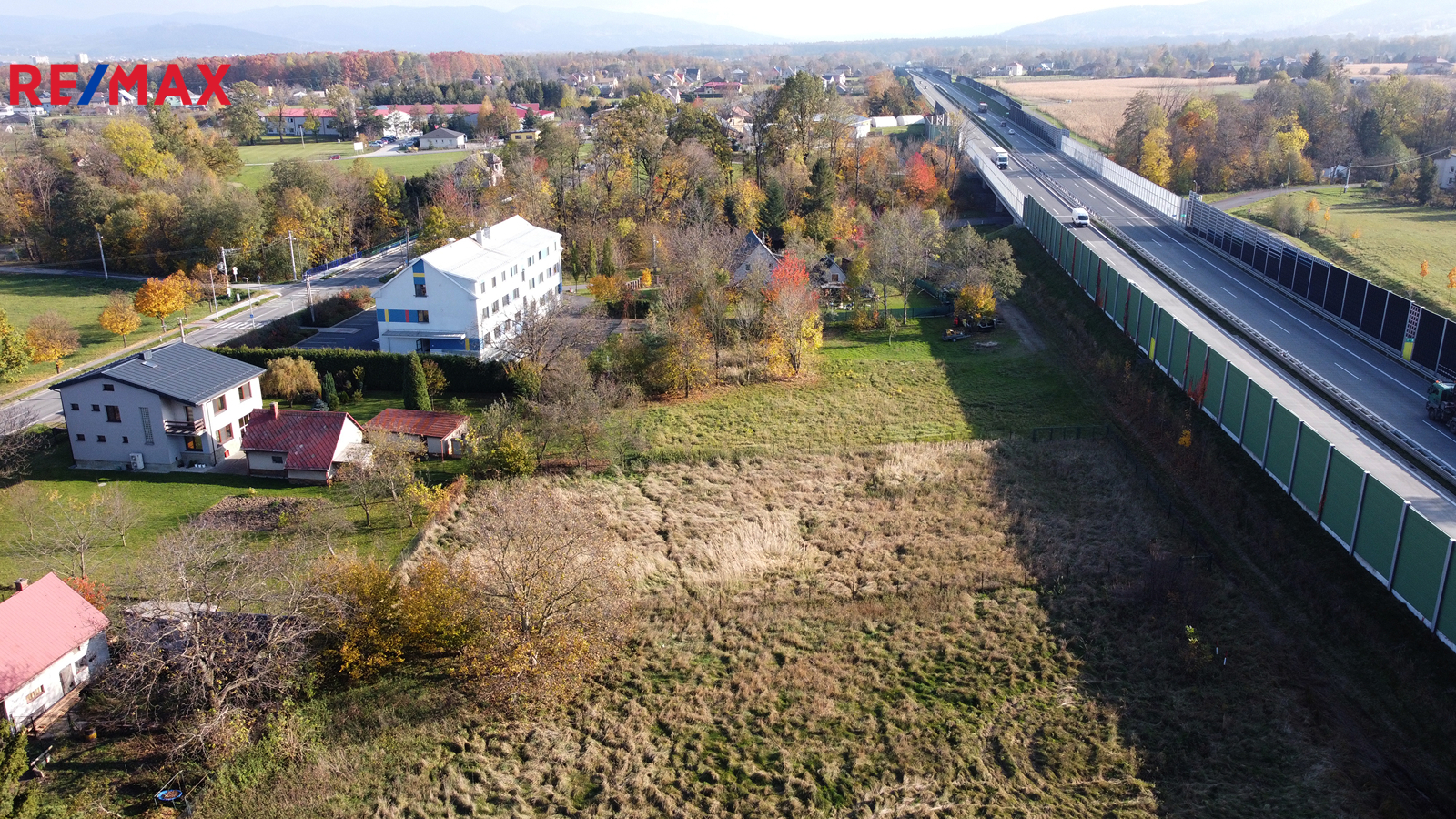 pozemek nebory od vychodu