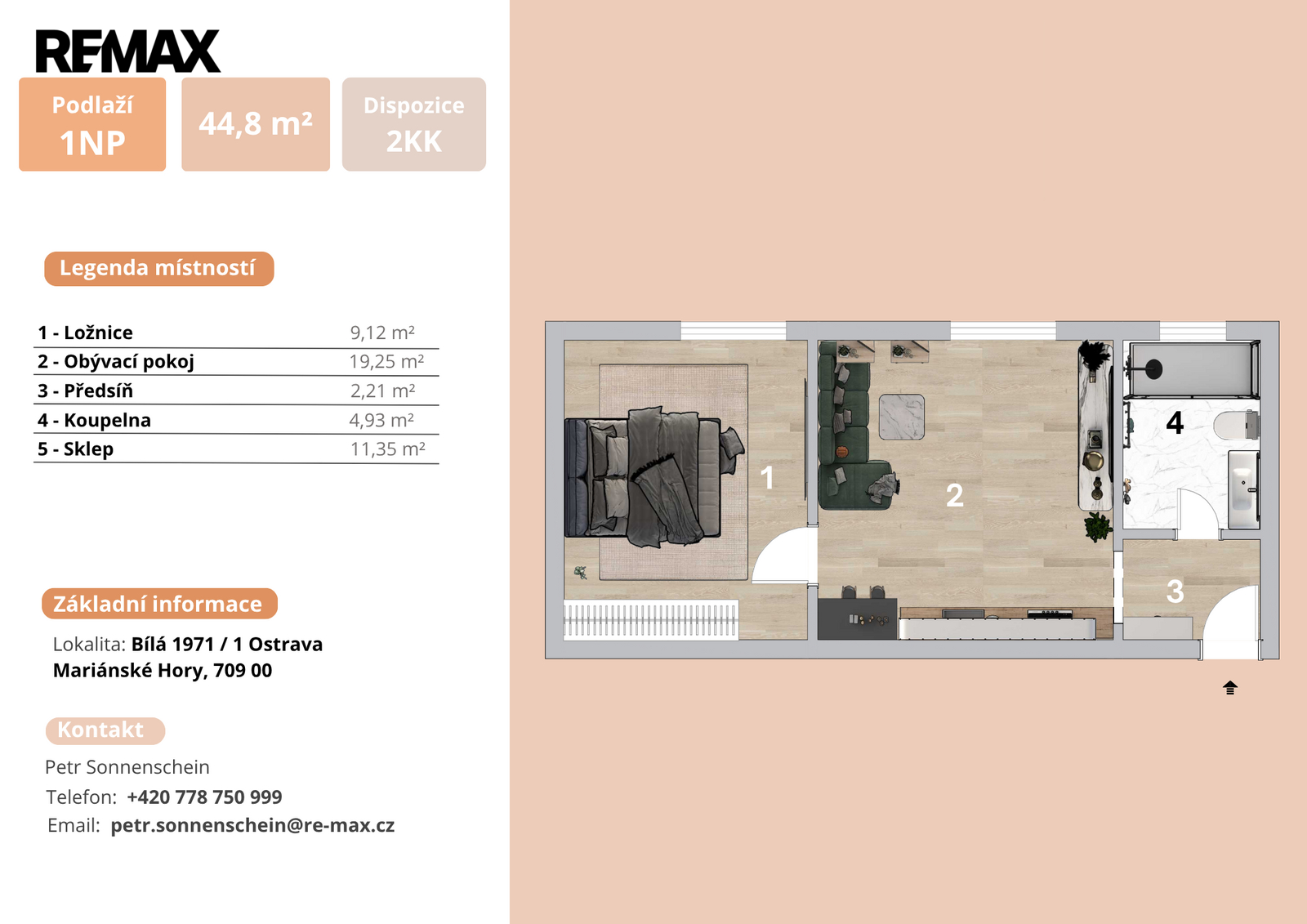 Petr Sonnenschein | +420 778 750 999 | REMAX Centrum