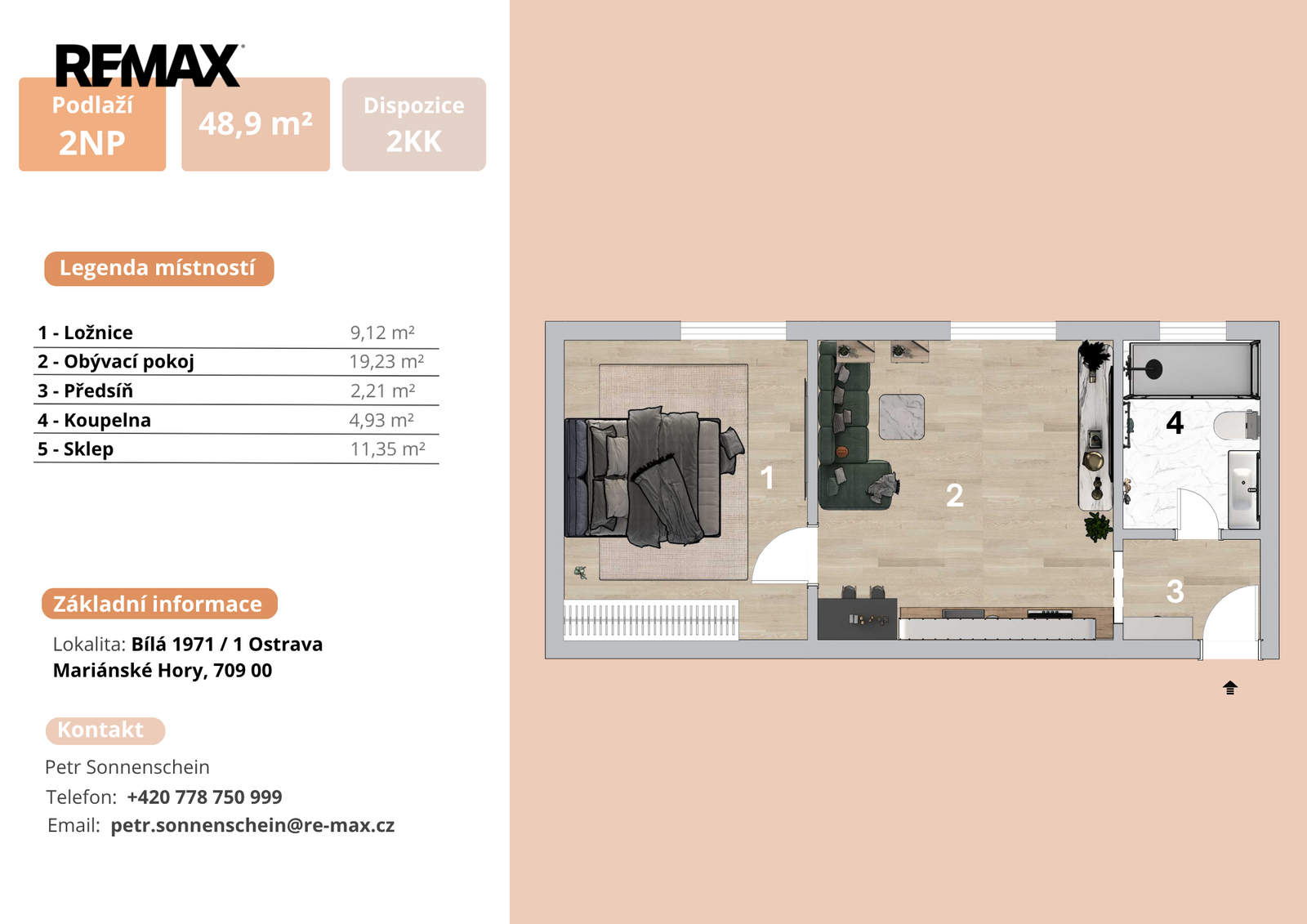 Petr Sonnenschein | +420 778 750 999 | REMAX Centrum