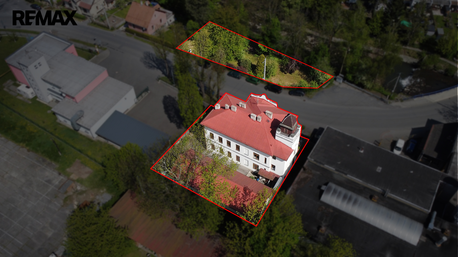 Pohled shora - celek