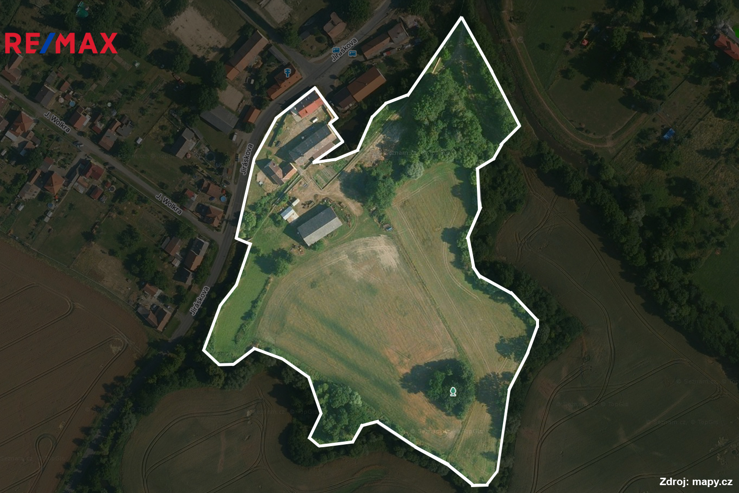 situační mapka