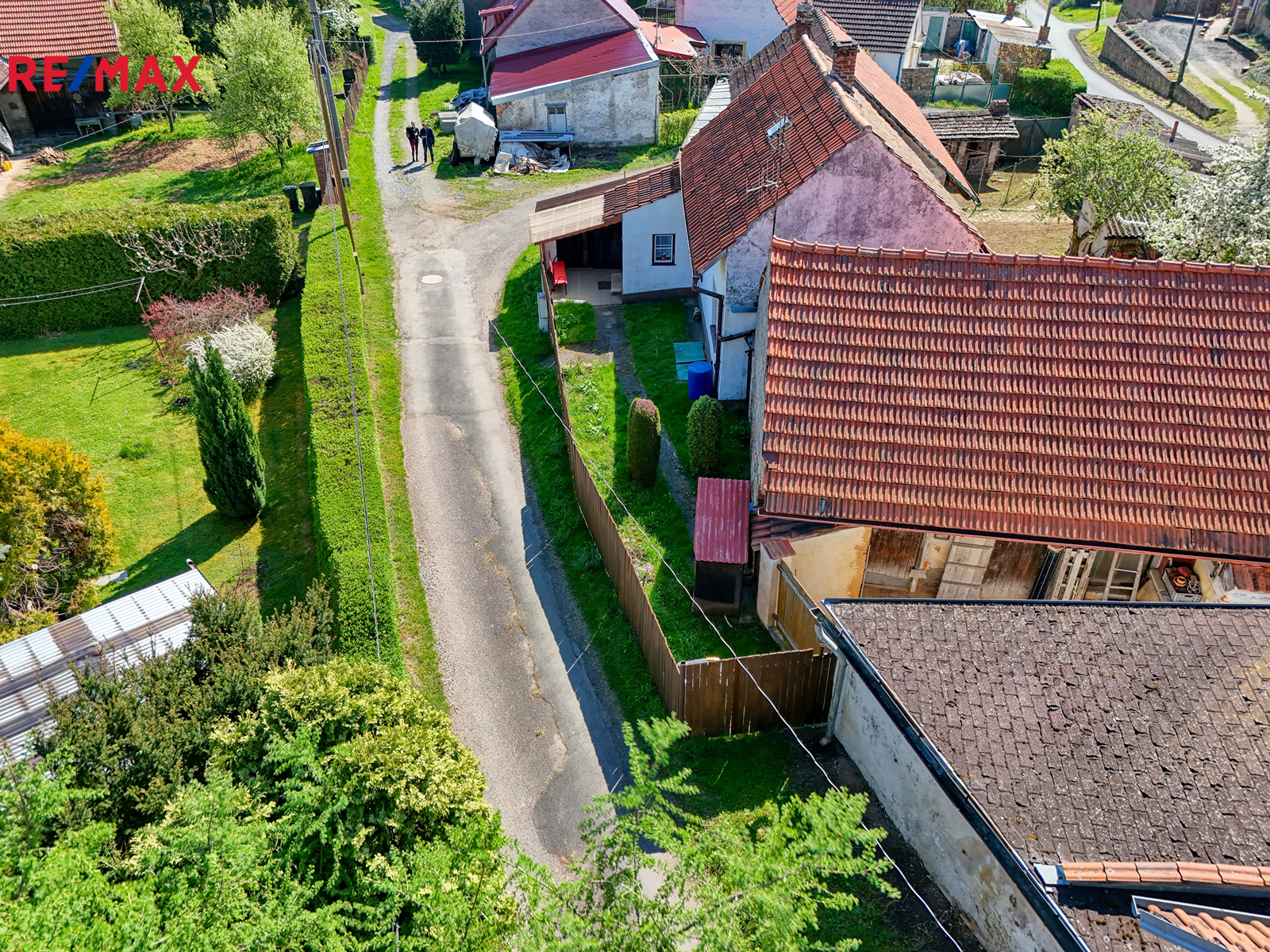 pohled na dům