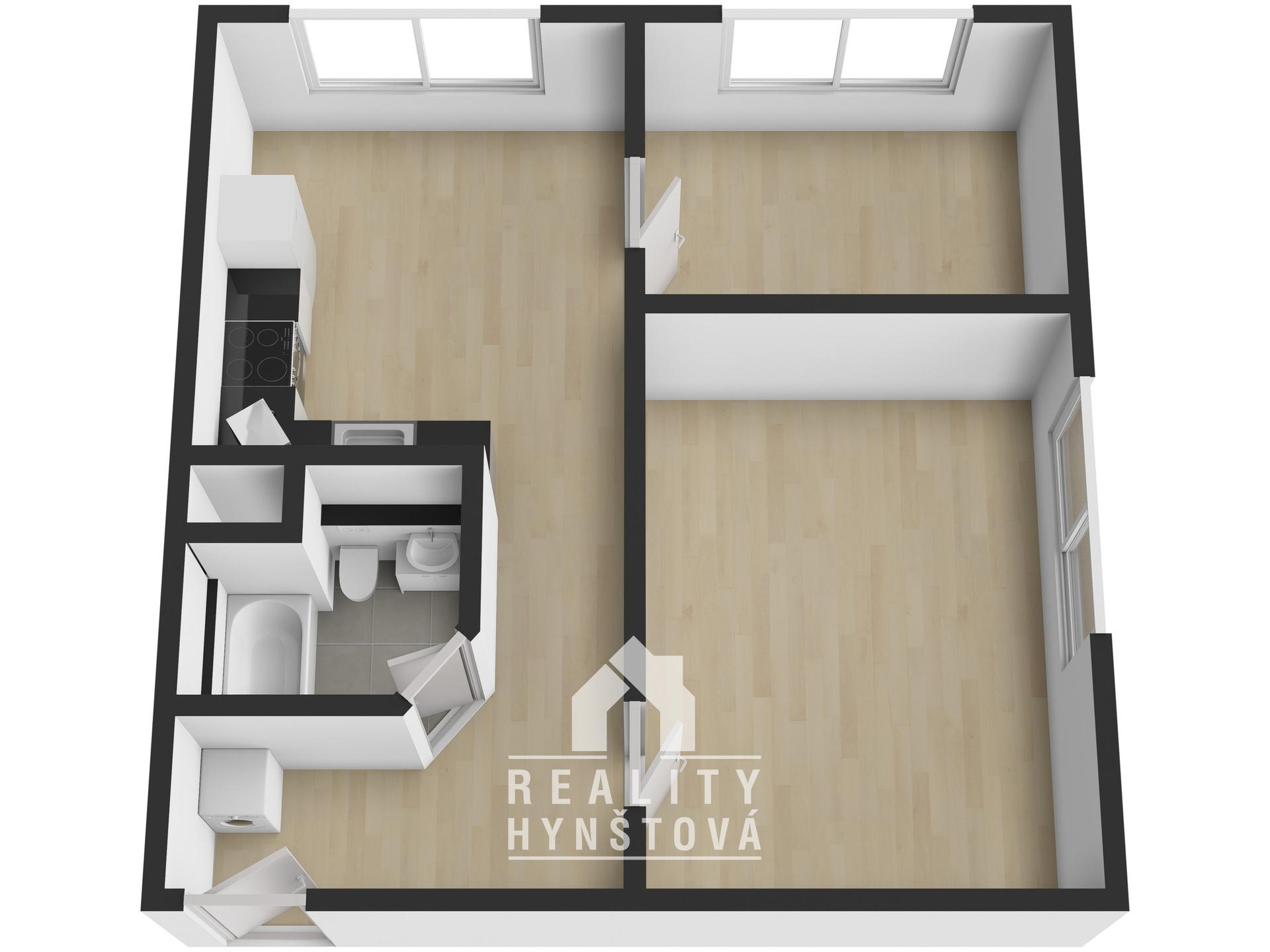 Byt 2+1 Okruz?ni?, Blansko 3Da