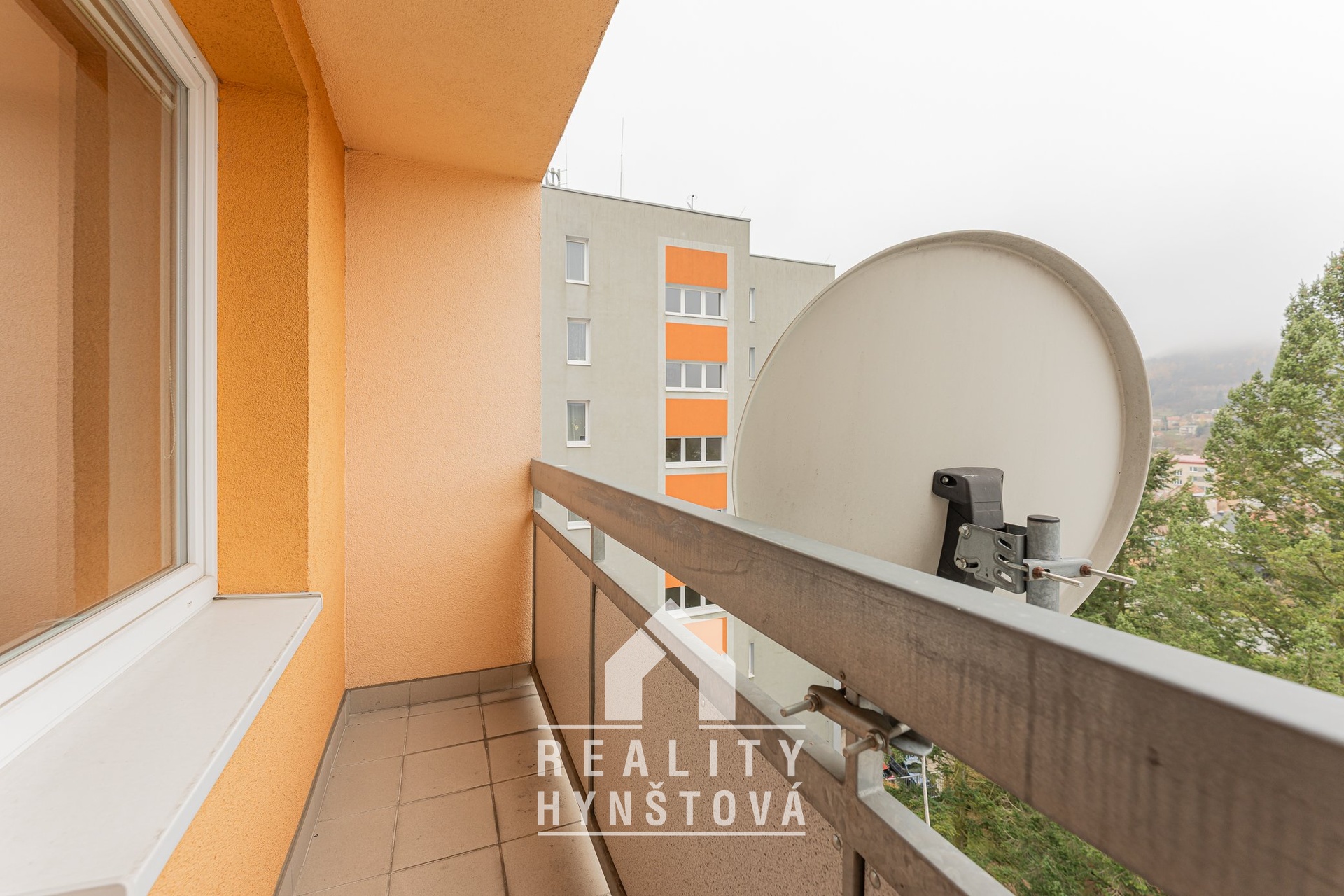 Lodžie u obývacího pokoje