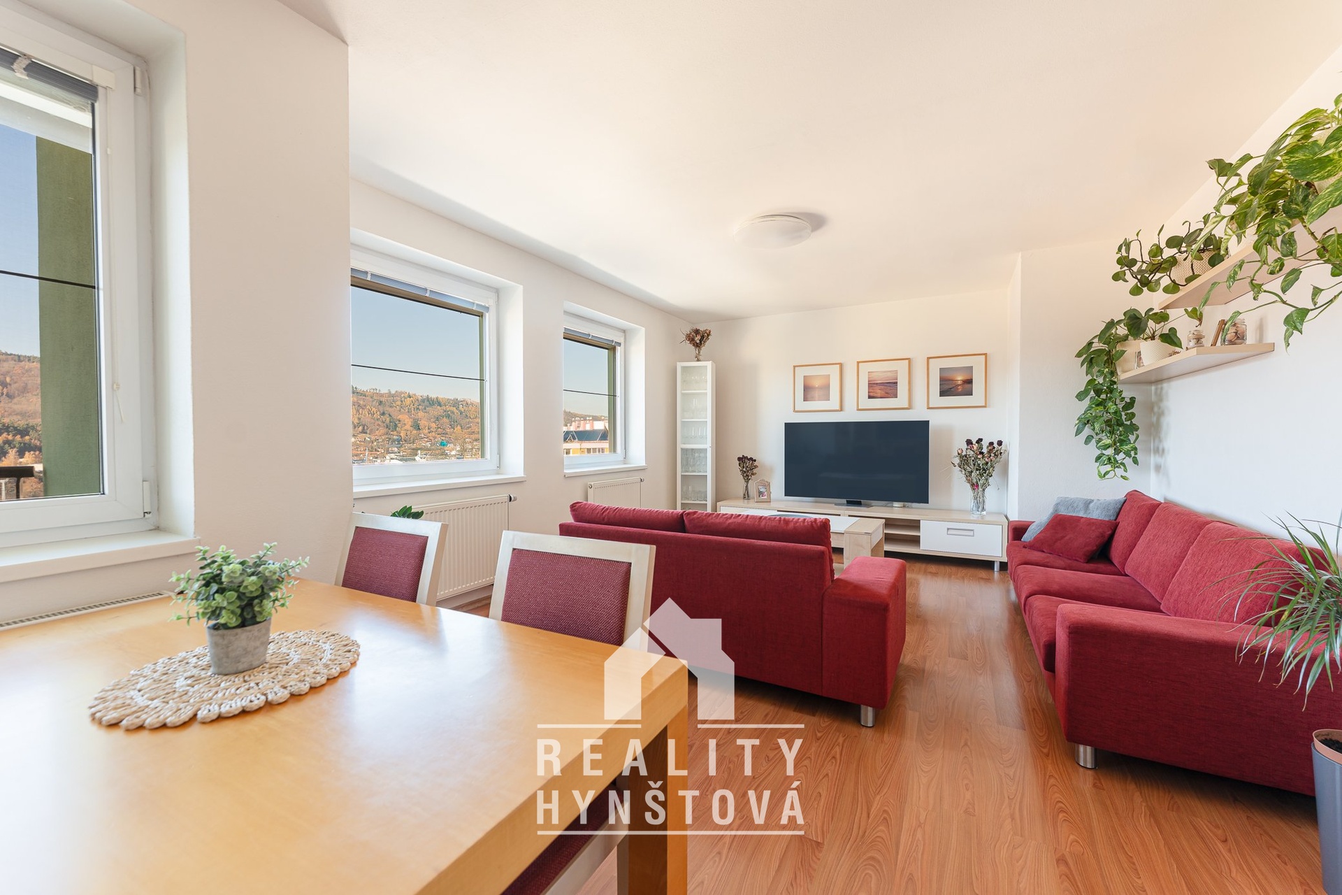 Byt 3+kk, Na Pískách - obývací pokoj