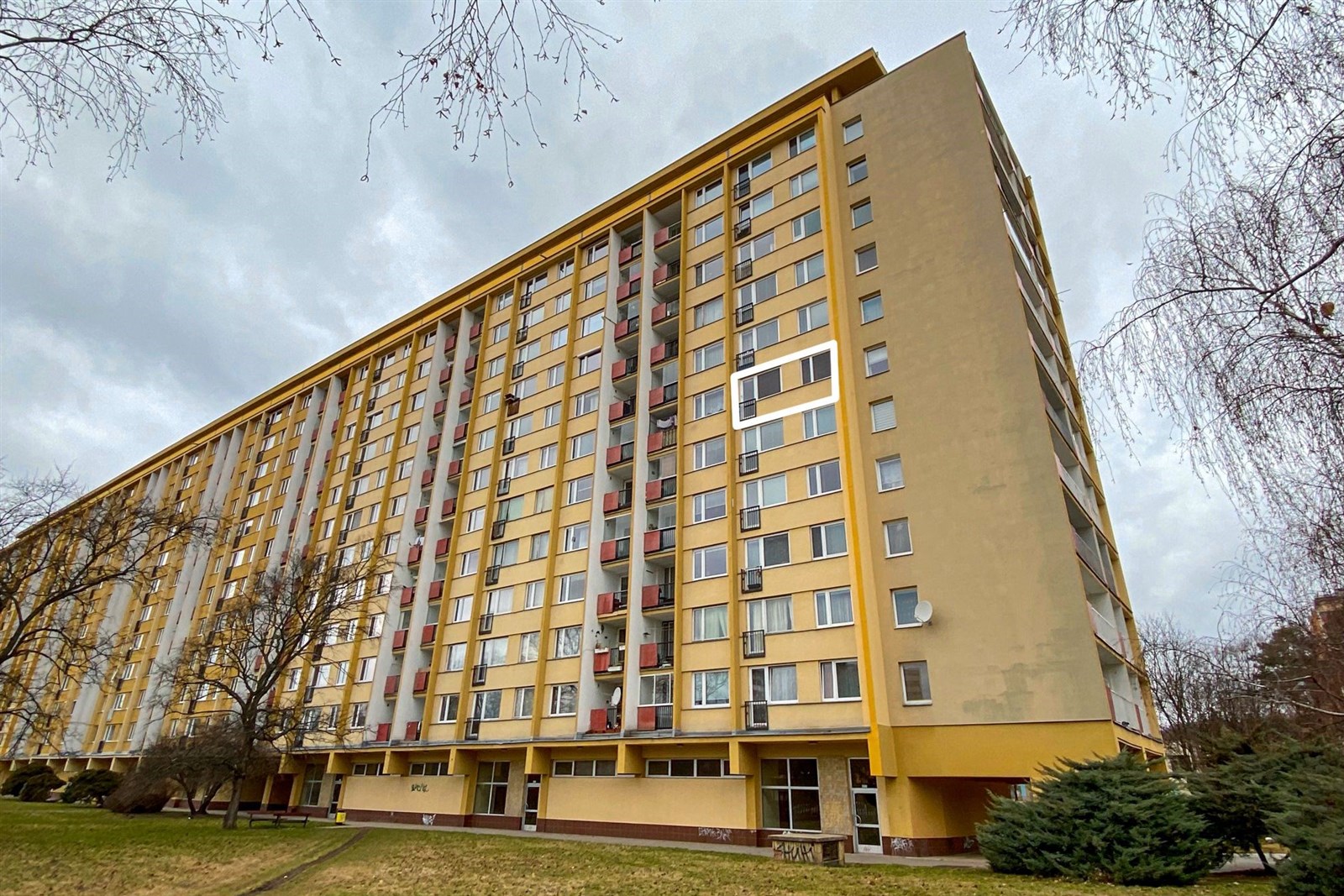 pohled na dům z jižní strany