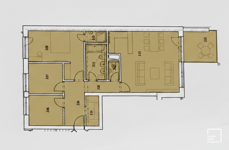 Prodej byt - Fr. Šrámka, ČB