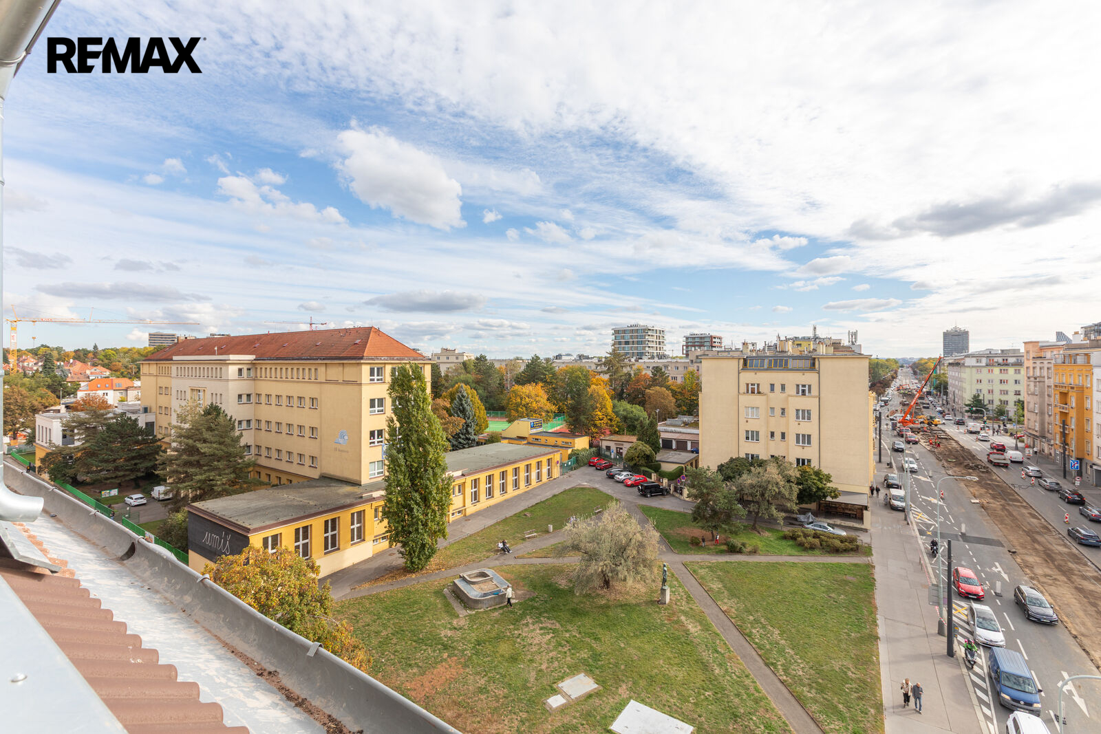 6. Jižní výhled z ložnice