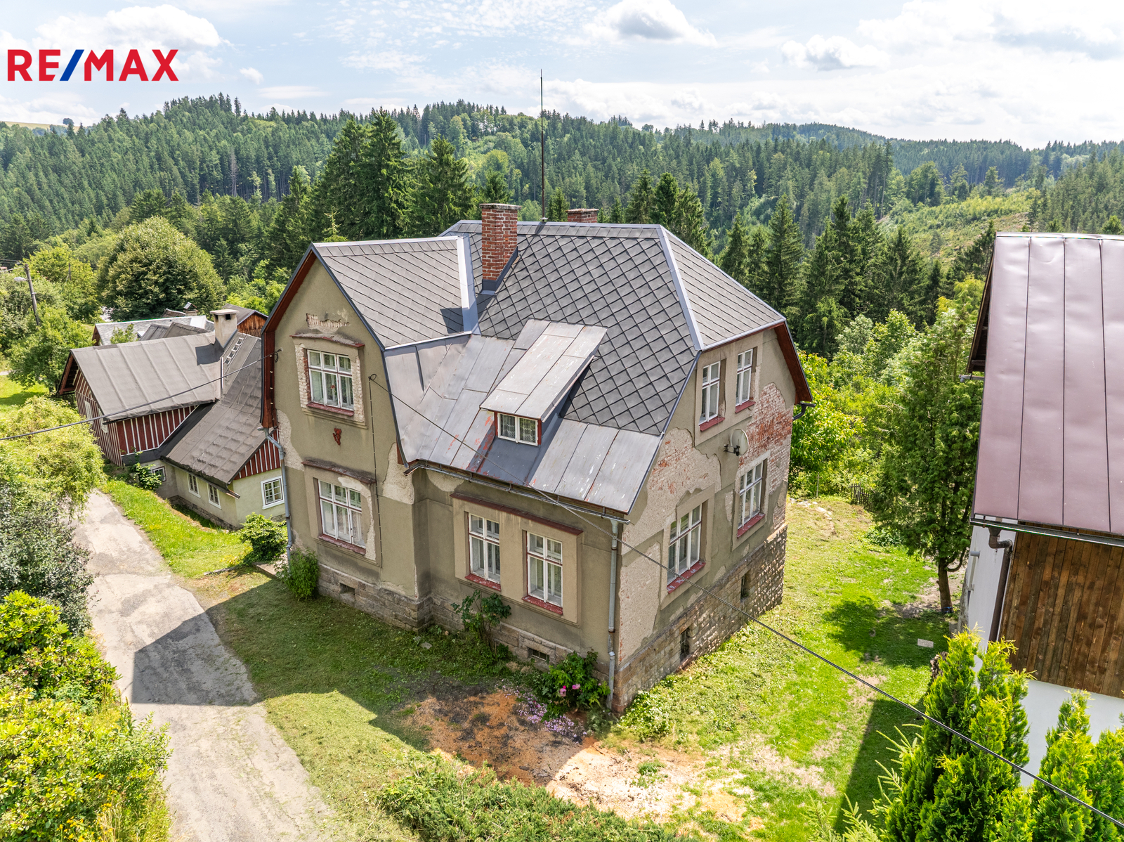 Letecký pohled