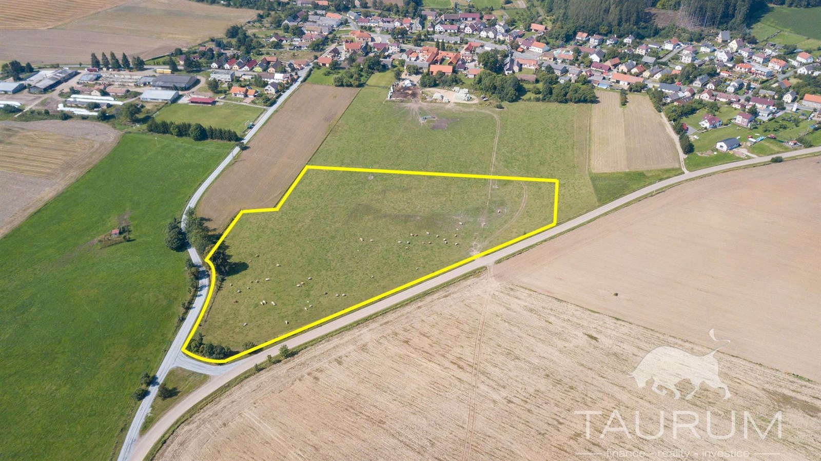 Prodej komerčního pozemku, 32 456 m² Těškov (okres Rokycany), obrázek 3