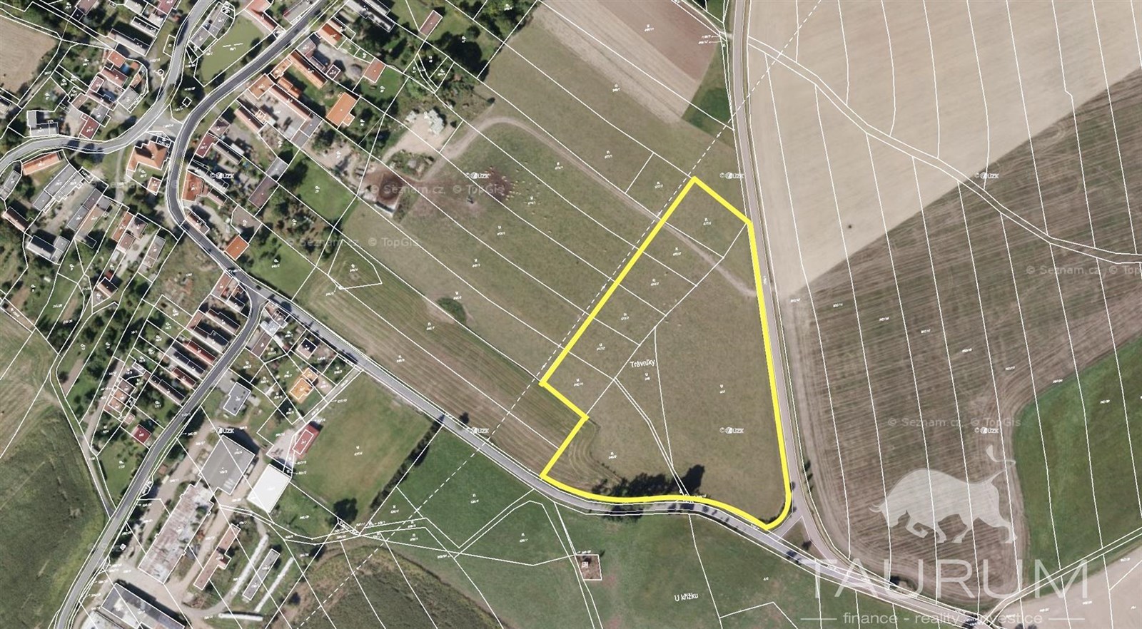 Prodej komerčního pozemku, 32 456 m² Těškov (okres Rokycany), obrázek 2