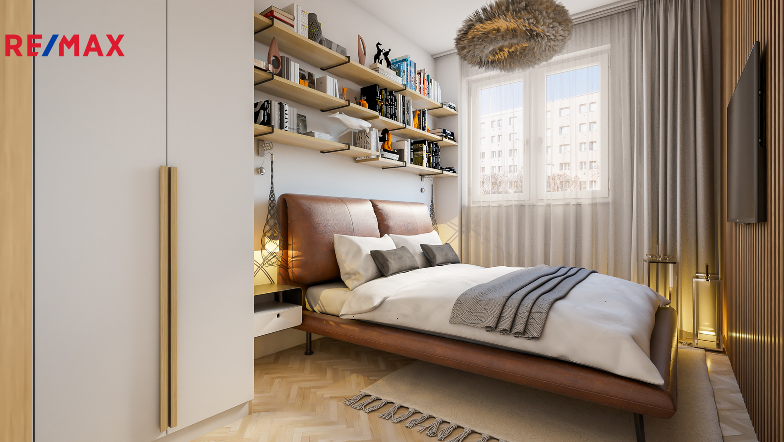 vizualizace ložnice