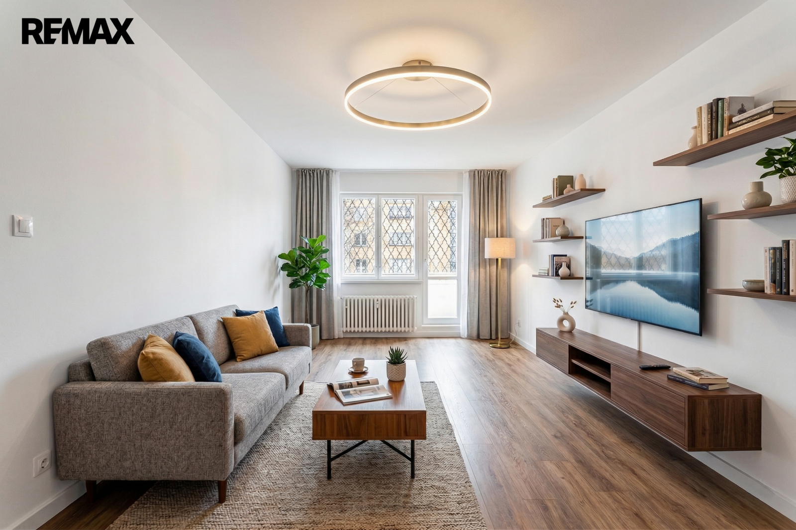 Vizualizace: Obývací pokoj