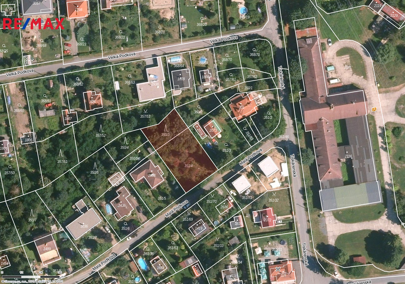 Katastrální mapa