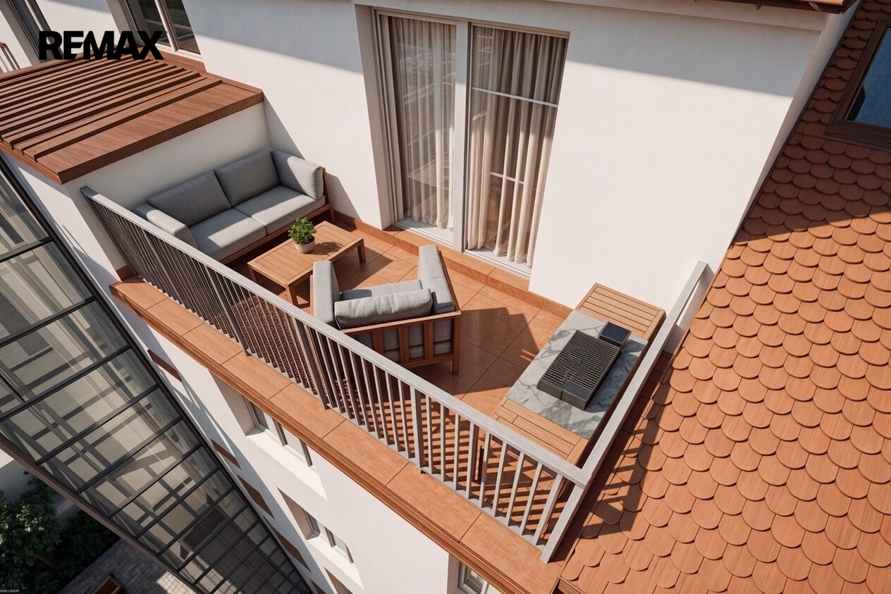 terasa 8,4 m2 - VIZUALIZACE