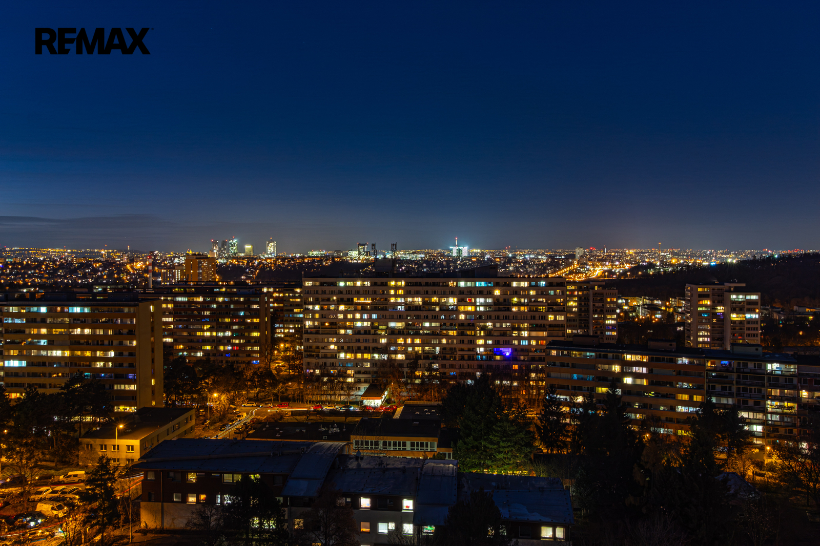 Noční panorama