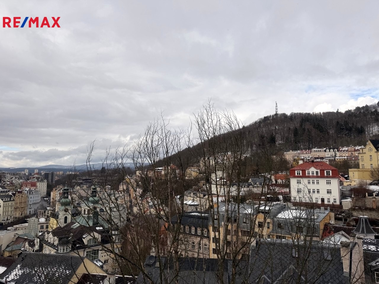 výhled z ložnice, směr SV 35´