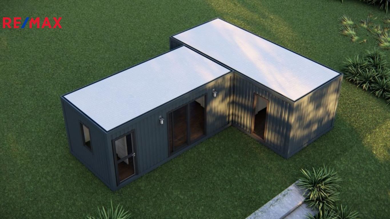Modulární dům o obytné ploše 39 m2 do tvaru 