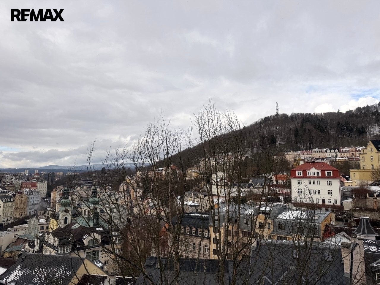 výhled z ložnice, směr SV 35´