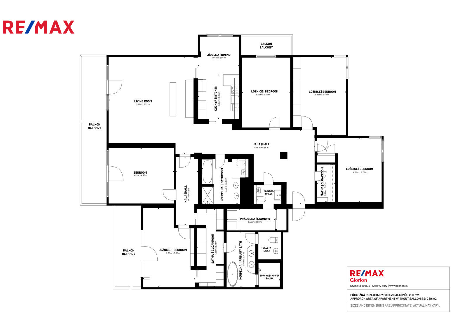 Prodej bytu 5+1 a více, 251 m² Karlovy Vary, U Imperiálu, obrázek 5
