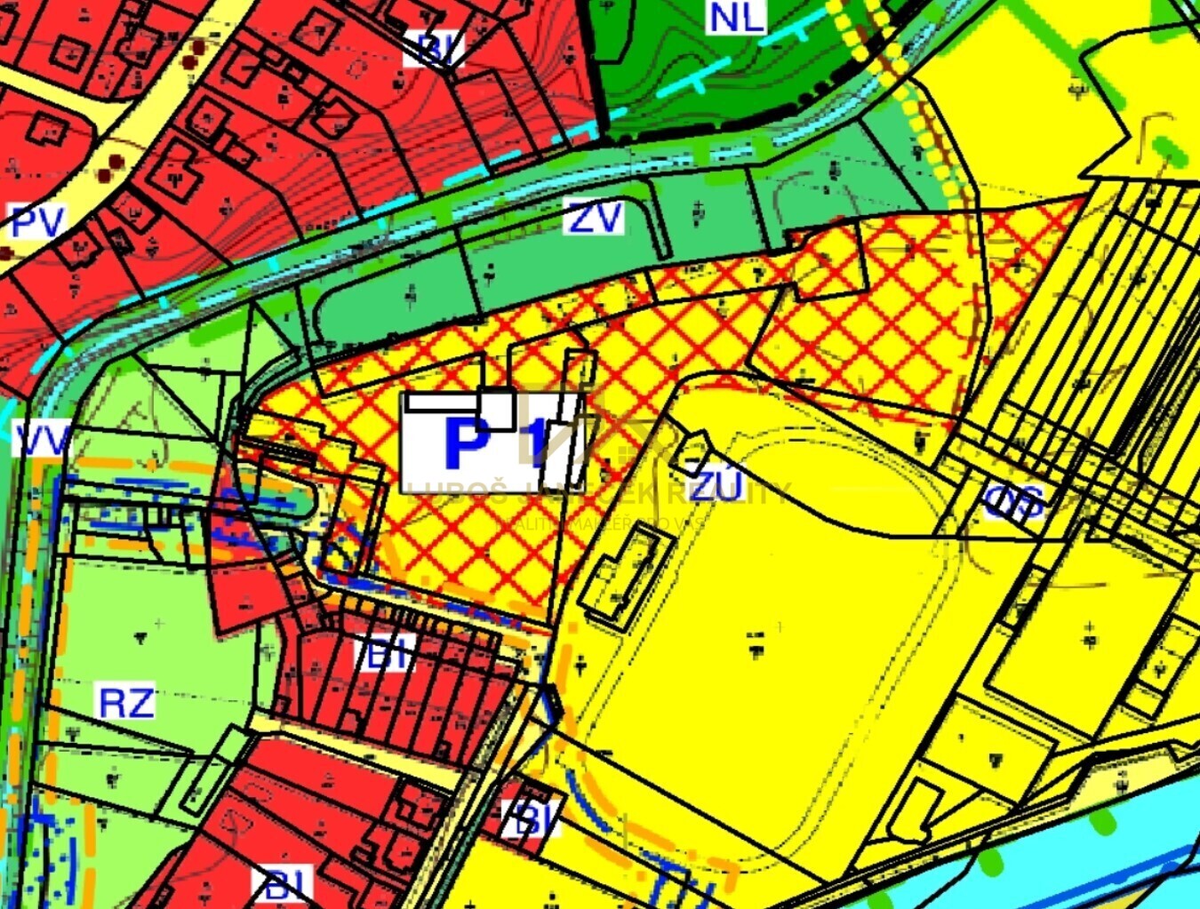 Detail Územního plánu Veselí nad Lužnicí.jpg