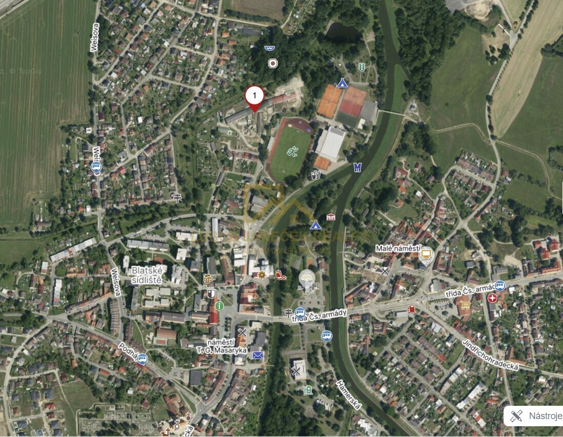 Vyznačení lokality Veselí nad Lužnicí.jpg