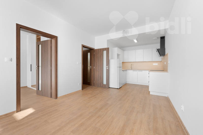 obývací pokoj + kuchyň