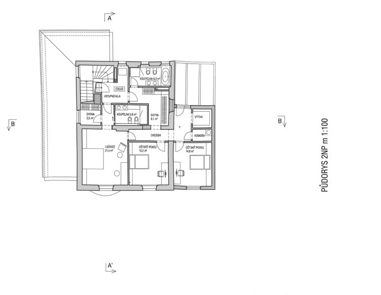 Vila Pod Svahem k reko