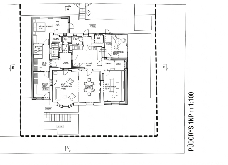 Vila Pod Svahem k reko