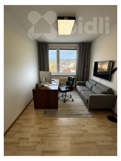 Vizualizace nejmenšího pokoje