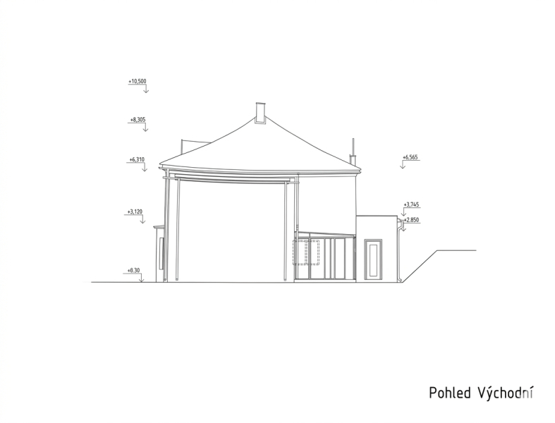 Vila Pod Svahem k reko