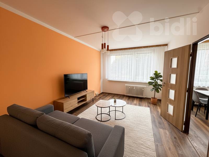 Vizualizace obývacího pokoje