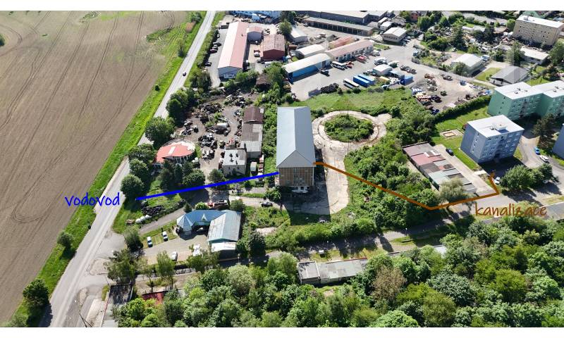Prodej bytového domu, 2890 m², Kadaň, ul. Hřbi